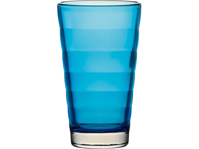 Leonardo Wave szklanka wysoka 300ml niebieska
