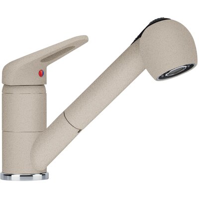 Bateria kuchenna stojąca FRANKE Prince II Pull-Out spray z wyciąganą wylewką Orzechowy 115.0470.663