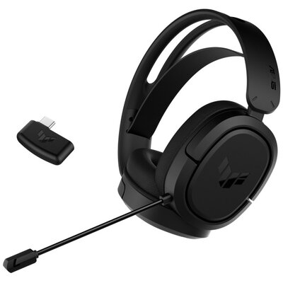 Słuchawki ASUS TUF Gaming H1 Wireless, Nauszne, Dźwięk przestrzenny