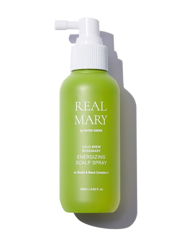 Rated Green Real Mary pobudzający spray do skóry głowy, 120 ml