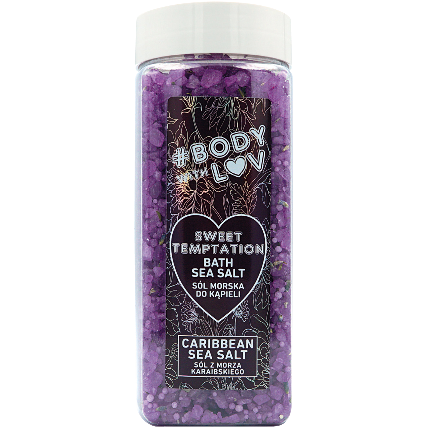 Body With Luv sól morska do kąpieli, 500 g