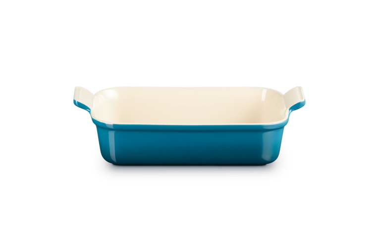 Le Creuset - Prostokątna forma do zapiekania kamionka 26 cm deep teal