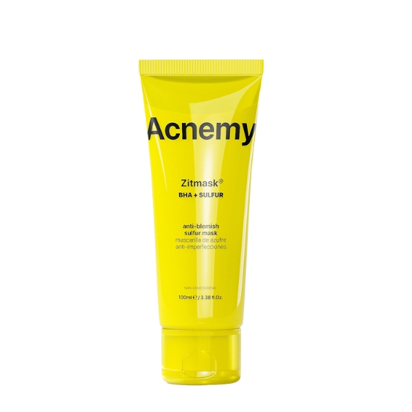 Acnemy Zitmask oczyszczająca maseczka do twarzy z siarką, 100 ml