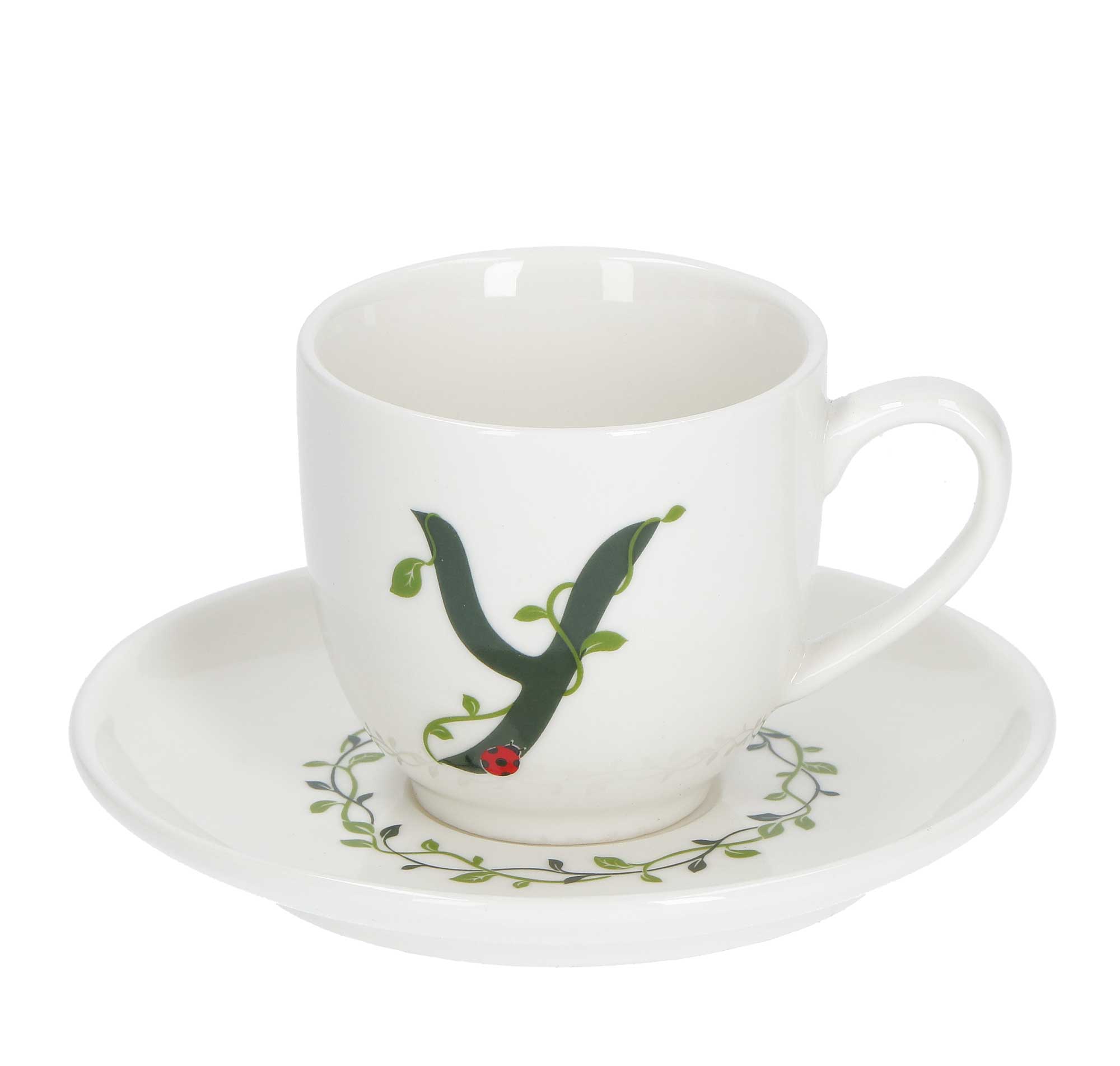 La Porcellana Bianca - Filiżanka ze spodkiem Y 90 ml Solotua