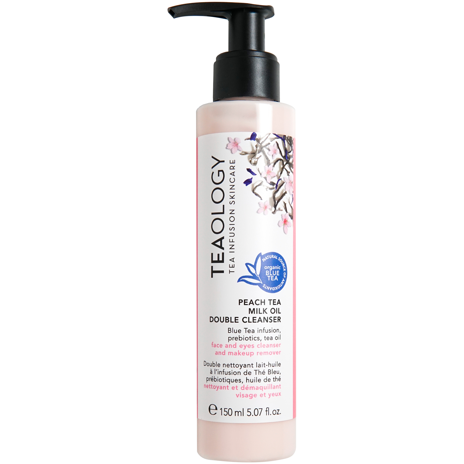 Teaology Peach Tea mleczko do demakijażu, 150 ml