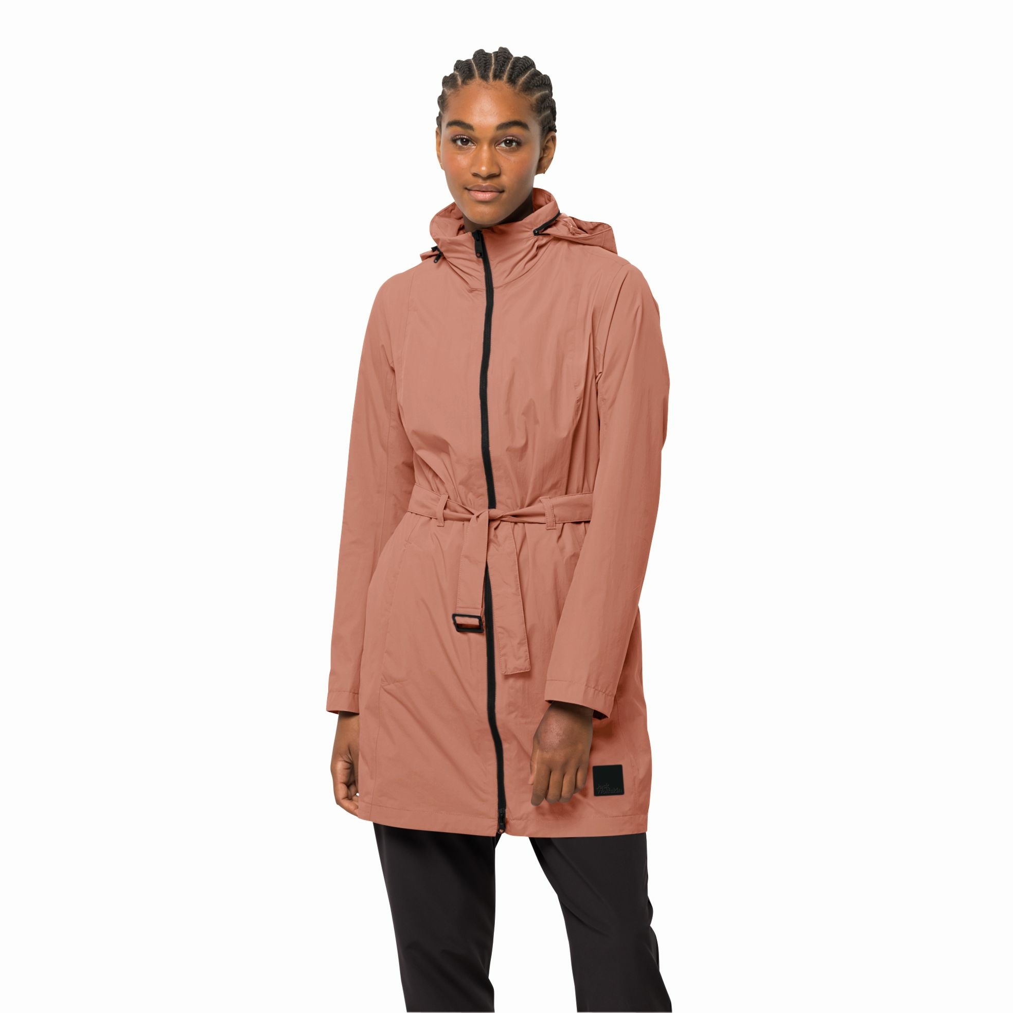 Damska parka Jack Wolfskin NORDEN PORT COAT W astro dust - L