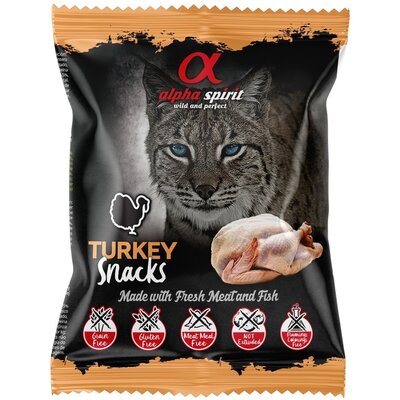 Przysmak dla kota ALPHA SPIRIT Kostka Indyk 50 g