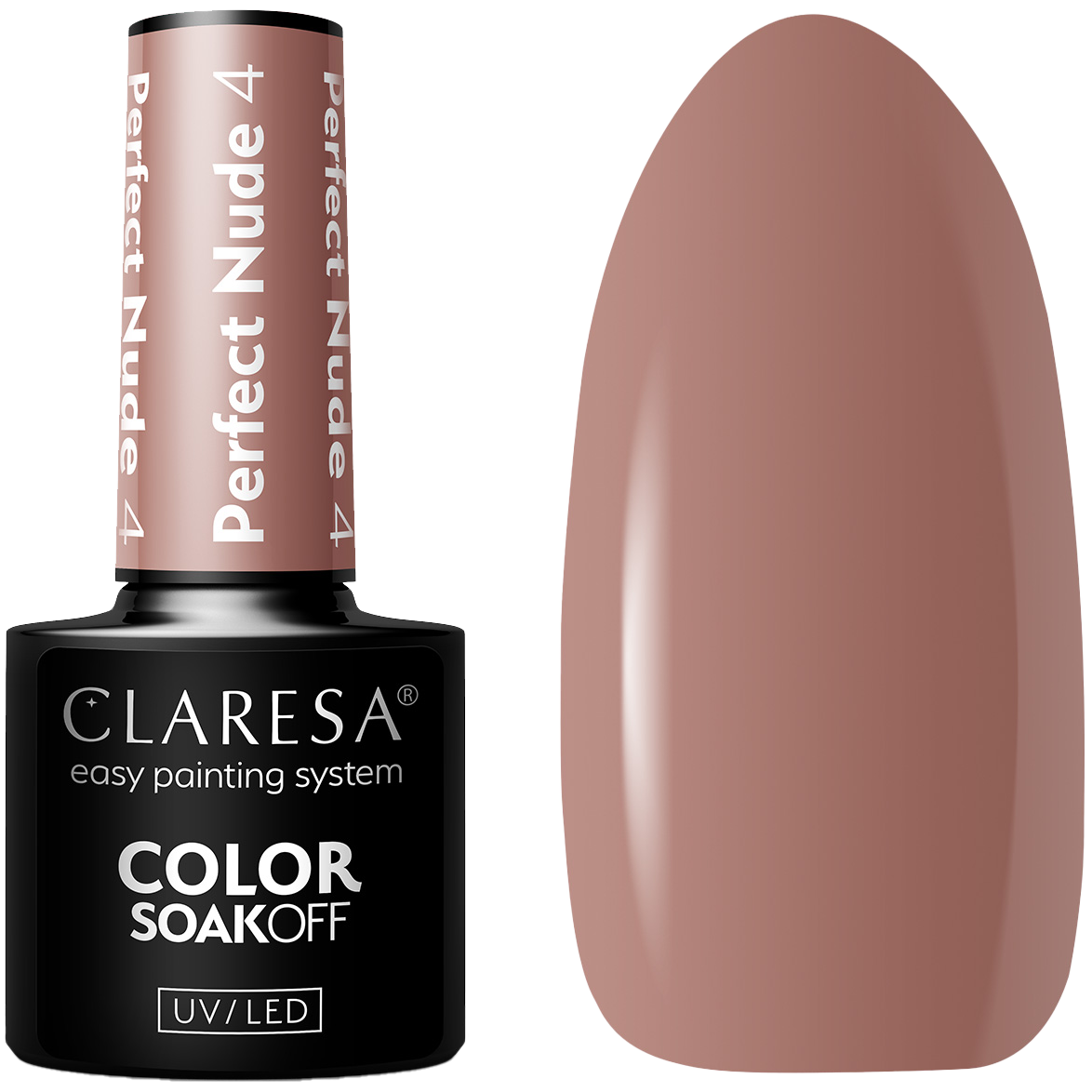 Claresa Perfect Nude hybrydowy lakier do paznokci 4, 5 g