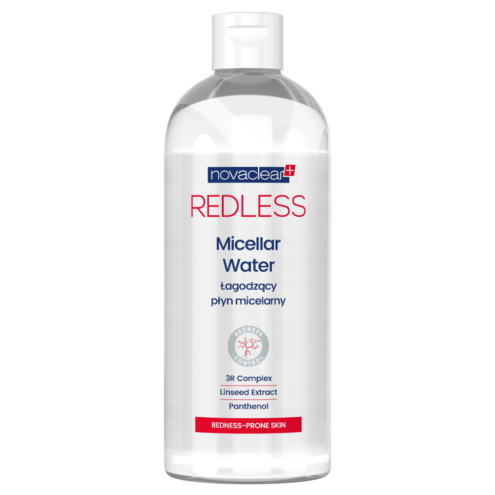 Novaclear Redless łagodzący płyn micelarny do twarzy, 400 ml