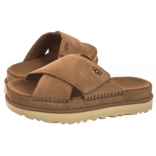 Klapki UGG W Goldenstar Cross Slide 1137910 CHE