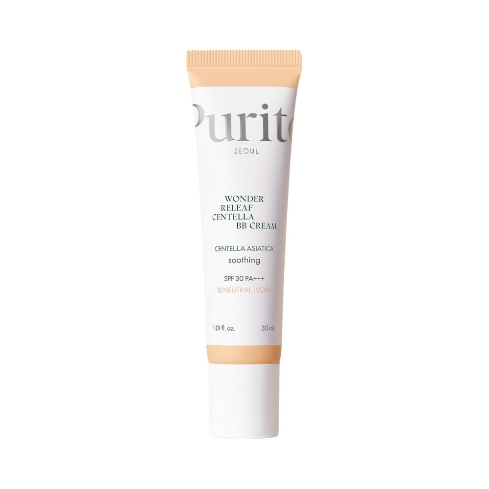 Purito Wonder Releaf Centella regenerujący krem BB z wąkrotą azjatycką SPF 30 PA+++ NR13, 30 ml