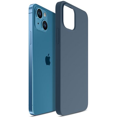 Etui 3MK Hardy Silicone MagCase do Apple iPhone 13 Niebieski