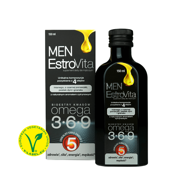  EstroVita Men, suplement diety, 150 ml