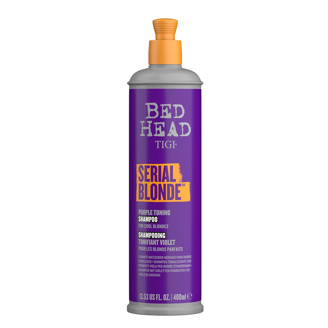 Tigi Bed Head Colour Care Serial Blonde szampon do chłodnego blondu, 400 ml