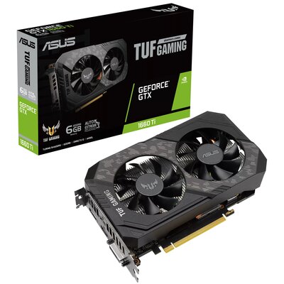 Karta graficzna ASUS TUF Gaming GeForce GTX 1660 Ti EVO 6GB