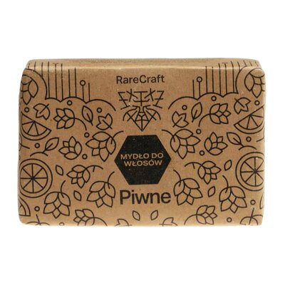 Mydło w kostce RARECRAFT Piwne 110g