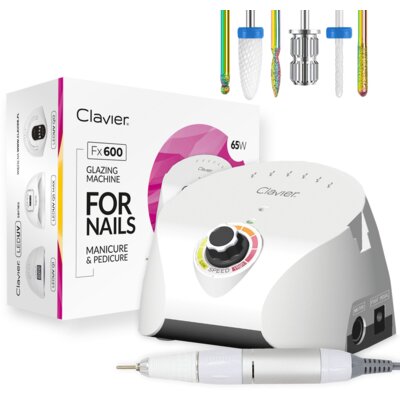Frezarka do paznokci CLAVIER FX 600 Biały