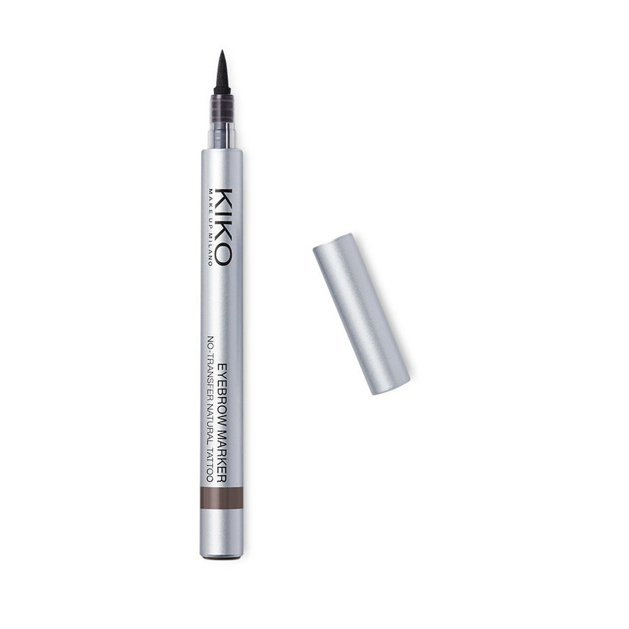Kiko Milano Eyebrow Marker niebrudzący flamaster do precyzyjnego rysowania i wypełniania brwi 02 Chestnut and Blonde, 1 szt.