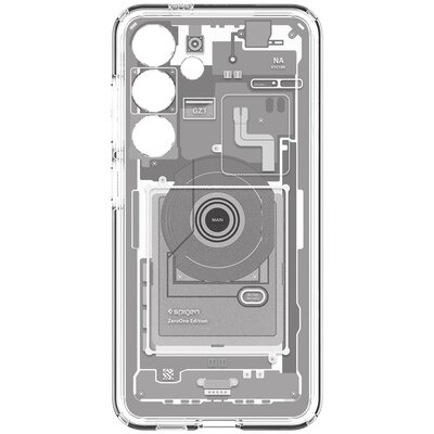Etui SPIGEN Ultra Hybrid do Samsung Galaxy S24 Zero One Biały
