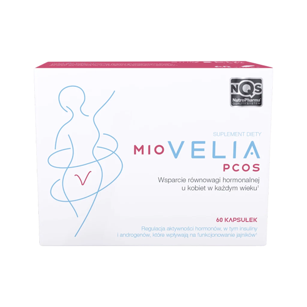 Miovelia PCOS suplement diety, 60 kaps./1 opak.