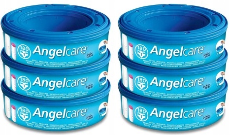ANGELCARE WKŁADY DO POJEMNIKA NA PIELUCHY WORKI x6