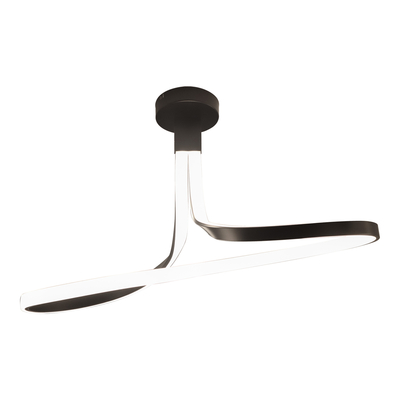 Lampa sufitowa LED czarna VISO