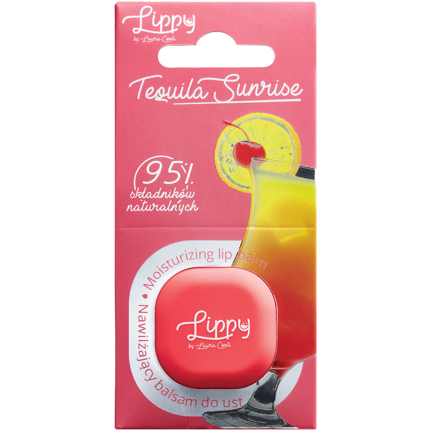 Laura Conti Tequila Sunrise balsam do ust, 1 szt.