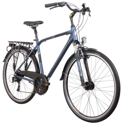 Rower trekkingowy INDIANA X-Road 3.0 M21 28 cali Artek męski Niebieski