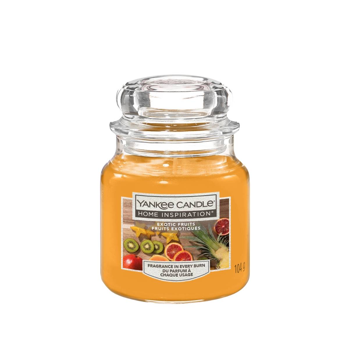 Yankee Candle Home Inspiration Exotic Fruits świeca zapachowa, 104 g