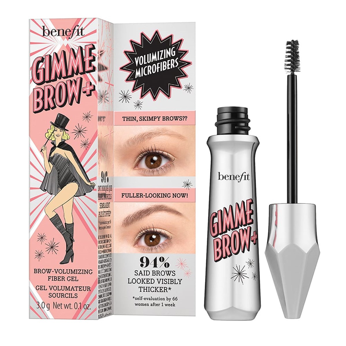 Benefit Gimme Brow+ żel dodający brwiom objętości 4.5, 3 g