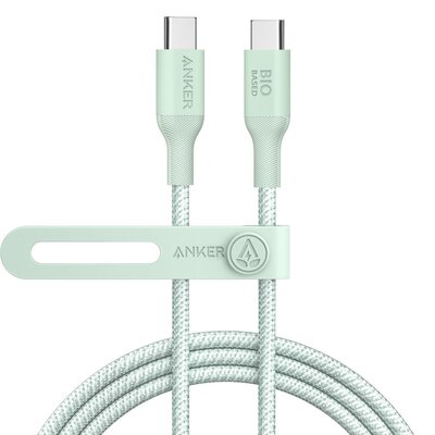 Kabel USB-C - USB-C ANKER 140W 1.8 m Zielony