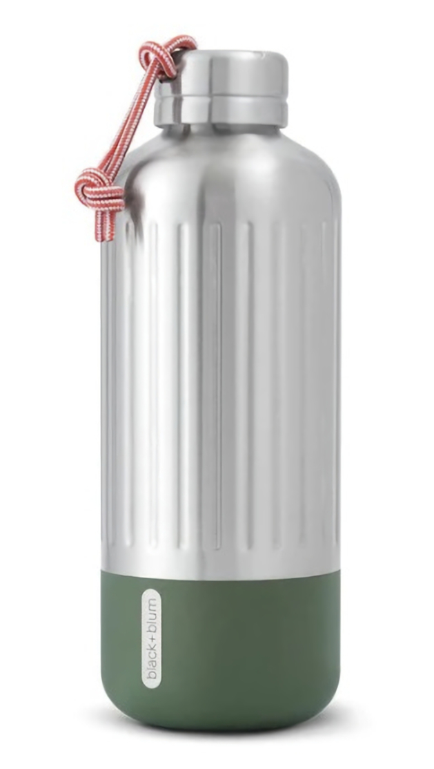 Black+Blum - Butelka stalowa Explorer 850 ml Oliwkowa