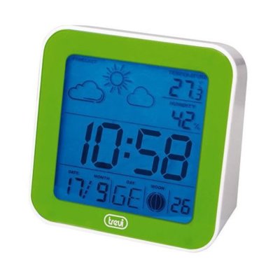 Stacja pogody TREVI ME3105 mini Zielony