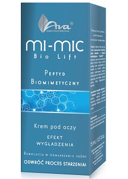 Ava Mi-Mic, efekt wygładzenia, krem pod oczy, 15 ml