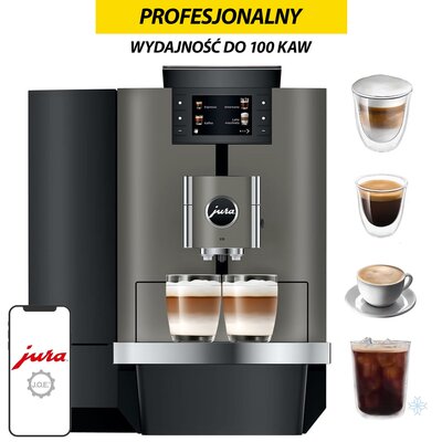 Ekspres JURA X10 Dark Inox (EA) (Cold Brew) Profesjonalny