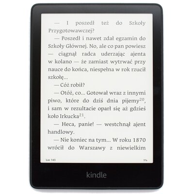 Czytnik e-booków KINDLE Paperwhite 5 16GB 6.8", Podświetlany ekran, Wi-Fi, Bez reklam Czarny