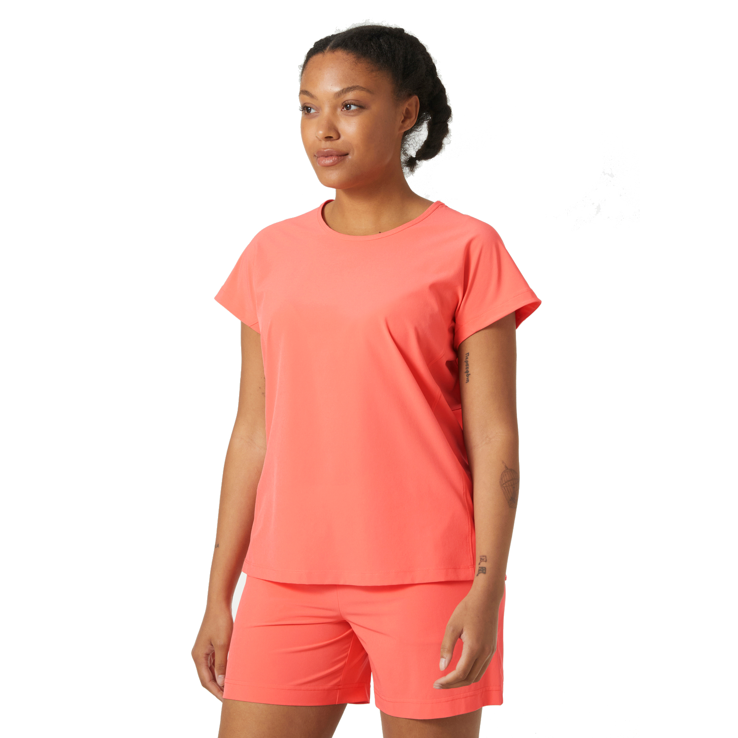 Damska koszulka Helly Hansen Thalia Summer Top peach echo - M