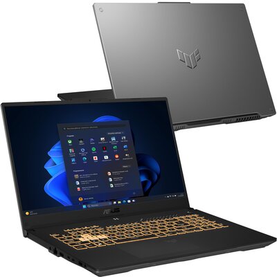 Laptop ASUS TUF Gaming F17 FX707ZC4-HX008W 17.3" IPS 144Hz i5-12500H 16GB RAM 512GB SSD GeForce RTX3050 Windows 11 Home