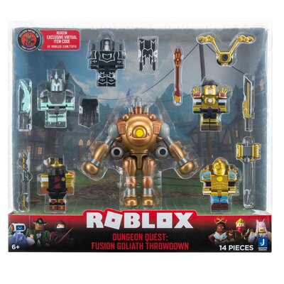 Zestaw figurek JAZWARES Roblox Dungeon Quest: Fusion Goliath Throwdown