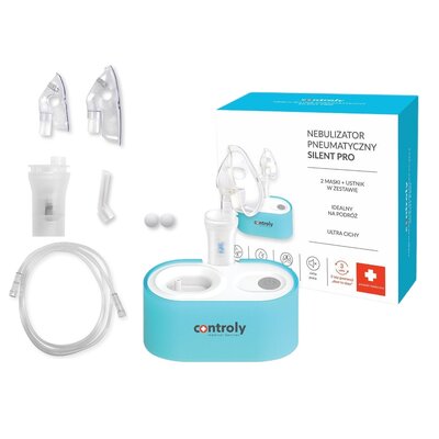 Inhalator nebulizator pneumatyczny CONTROLY Silent Pro