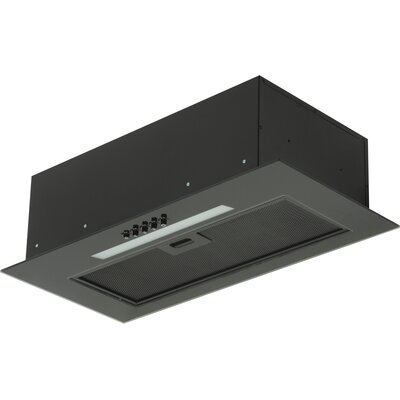 Okap MPM 60-OWS-02 Czarny 610m3/h 68dB klasa B Włącznik i wyłącznik oświetlenia