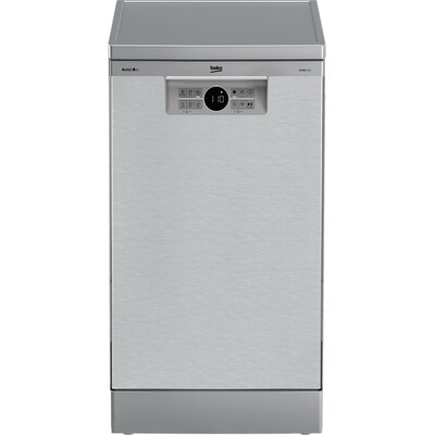 Zmywarka BEKO bPRO500 BDFS26040XA Autodozowanie Autootwieranie drzwi, Quick&Shine 45cm Srebrny