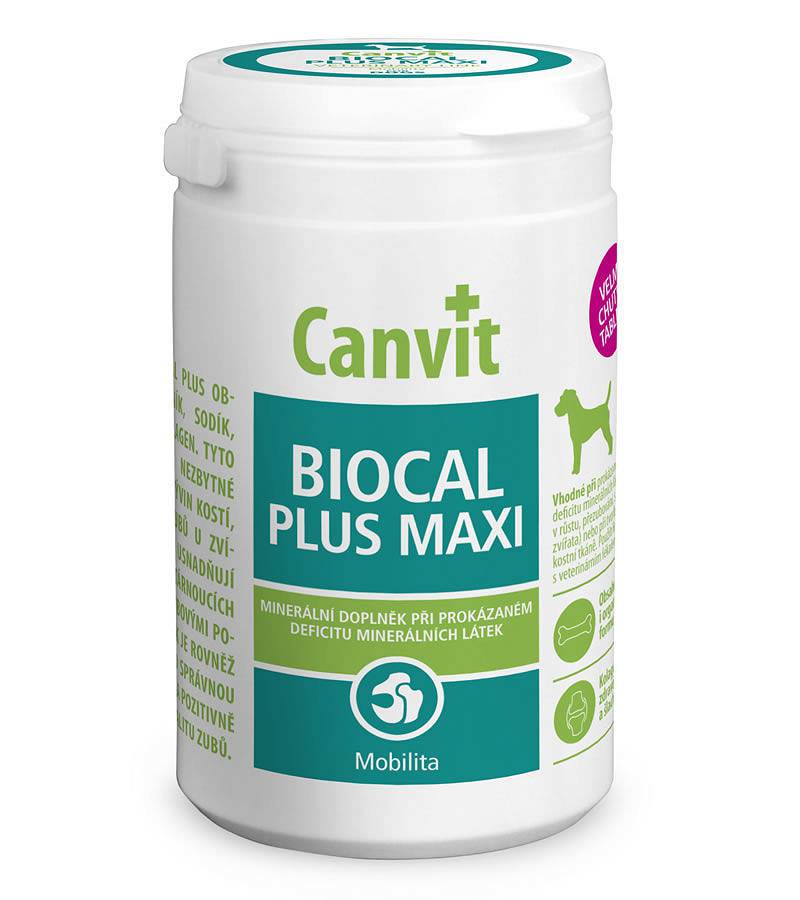 CANVIT Dog Biocal Plus Maxi 230g suplement na układ ruchu psa