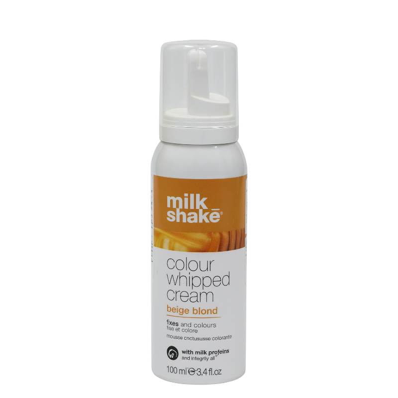 Milk Shake Whipped Cream pianka koloryzująca włosy beżowy blond, 100 ml