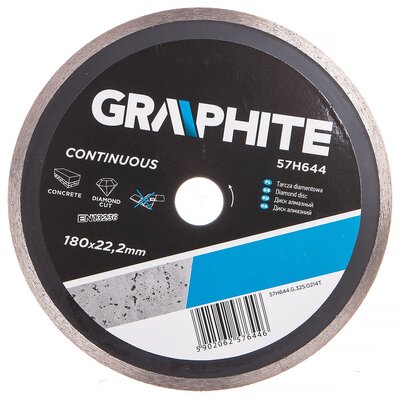 Tarcza do cięcia GRAPHITE 57H644 180 mm