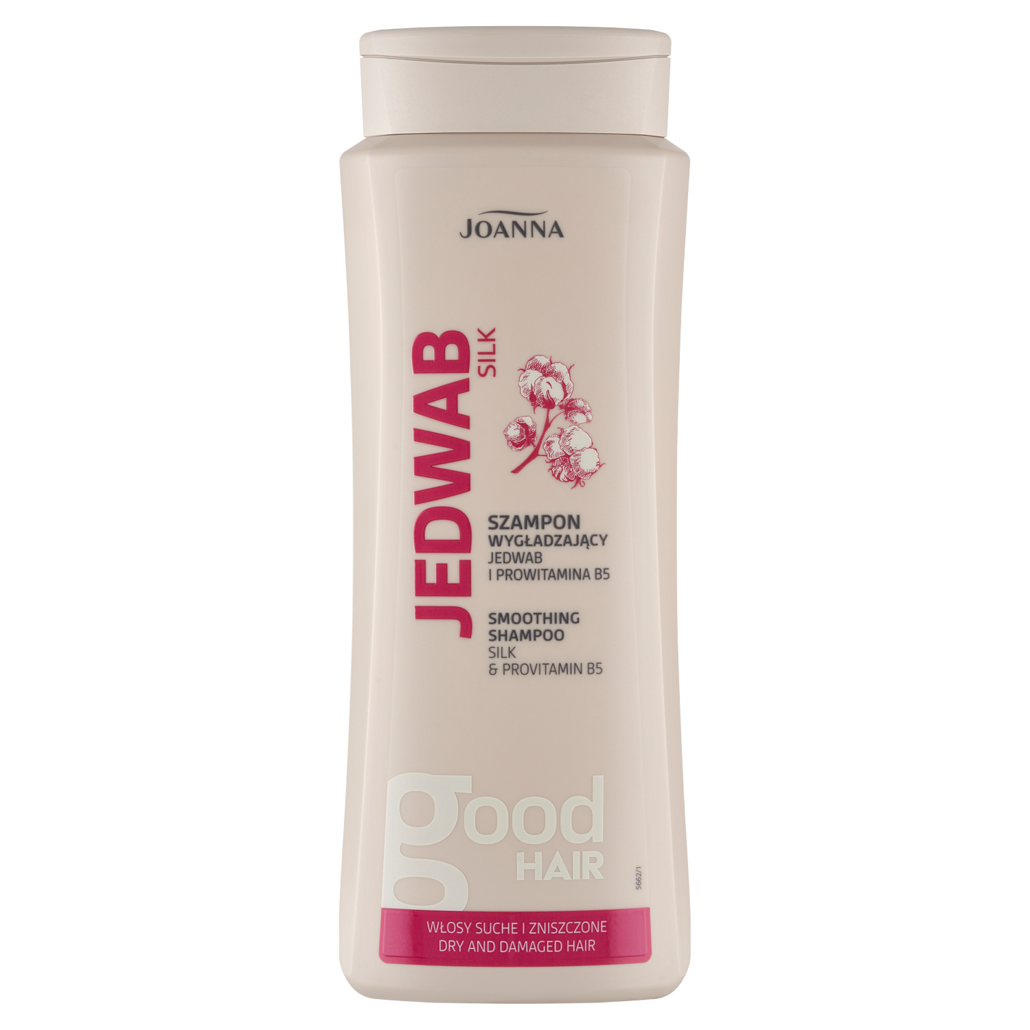 Joanna Jedwab wygładzający szampon do włosów zniszczonych, 400 ml