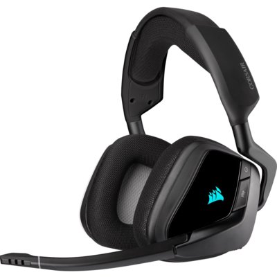 Słuchawki CORSAIR Void RGB Elite Wireless, Nauszne, Dźwięk przestrzenny Czarny