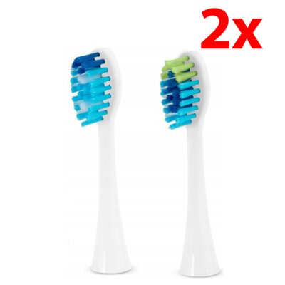 Oryginalna końcówka do szczoteczki BERDSEN Galaxy Biały (2 szt.) (Delikatna dla zębów)