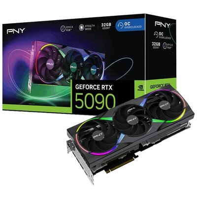 Karta graficzna PNY GeForce RTX 5090 ARGB OC 32GB DLSS 4
