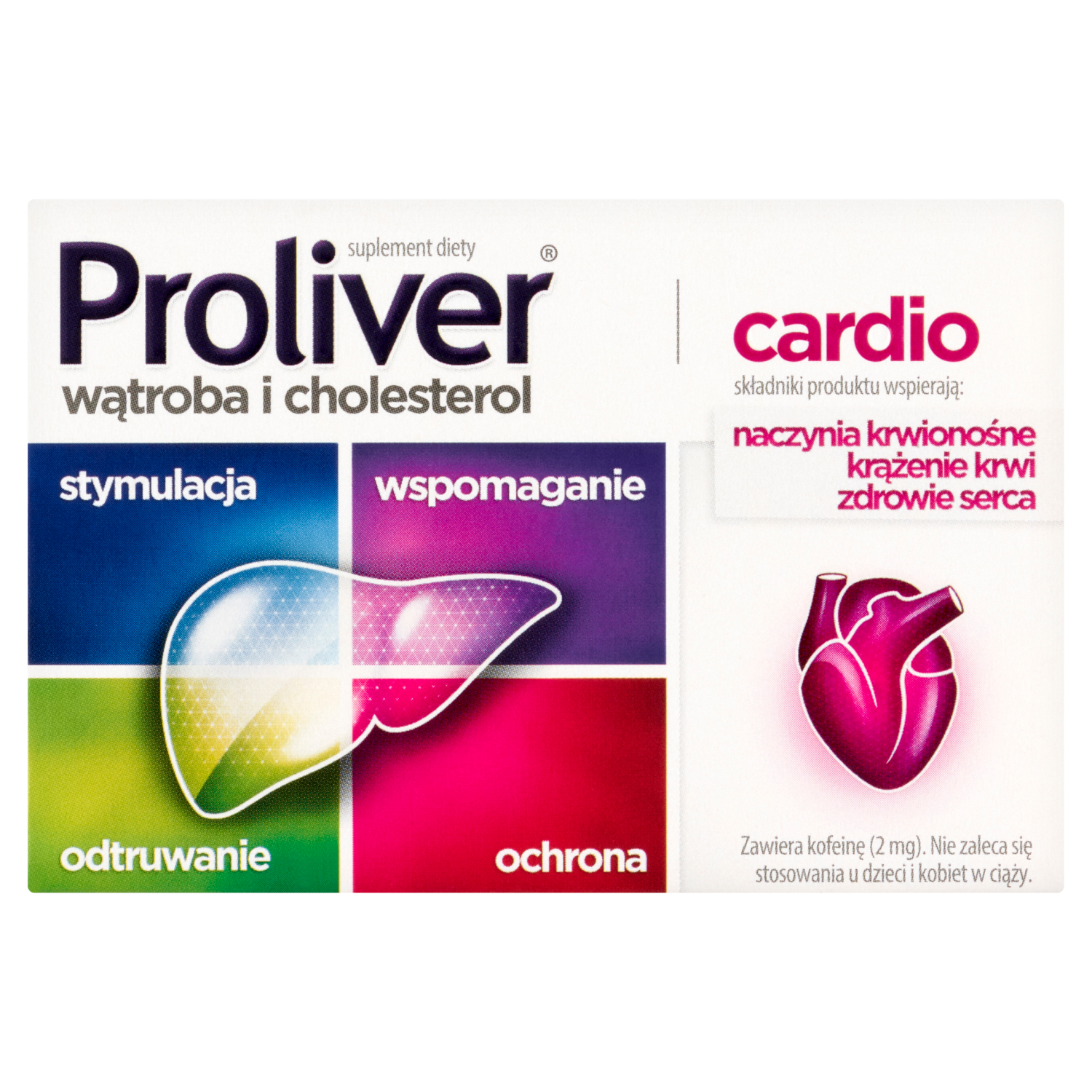 Proliver Cardio suplement diety, 30 tabl./1 opak.
